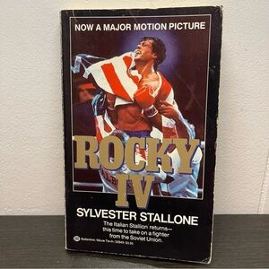 Rocky IV by Sylvester Stallone Ballantine Books - 1st Edition 1985 - Paperback